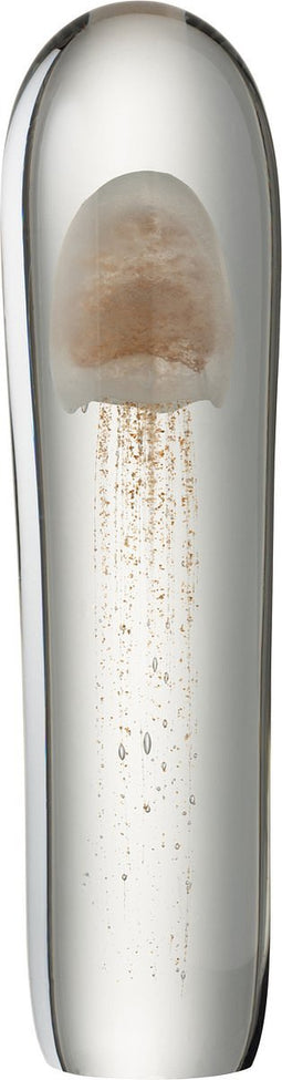 J-Line presse-papier Kwal - glas - goud - extra large