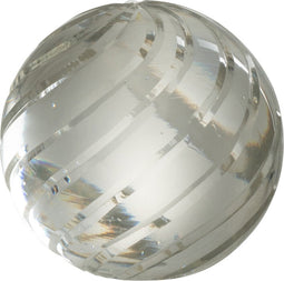 J-Line presse-papier Ondes - glas - transparant - small