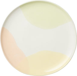 J-Line Punt bord - porselein - mix - medium - 4 stuks