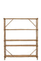 J-Line Rek 5 Planken Bamboe Naturel