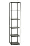 J-Line rek 6 Niveaus - metaal - zwart