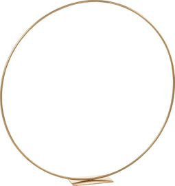 J-Line Ring Decoratief Op Voet Metaal Goud Large