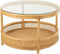 J-Line salontafel Jovelyne - rotan/glas - naturel