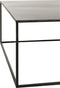 J-Line salontafel Vierkant - metaal - zwart