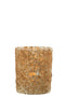 J-Line schaakstuk - polyresin - goud - small - 4 stuks