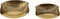 J-Line schaal - metaal - goud - small - 2 stuks - woonaccessoires