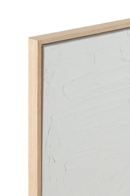 J-Line Schilderij Elise Canvas Wit Assortiment Van 2