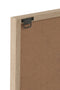 J-Line schilderij vormen - papier - wit/beige - 2 stuks