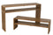 J-Line Set Van 2 Console Met Schap Gerecycleerd Teak Naturel