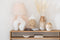 J-Line Set Van 2 Console Met Schap Gerecycleerd Teak Naturel
