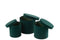 J-Line Set Van 3 Dozen Rond Fluweel Papier Groen