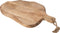 J-Line snijplank Organic Ovaal - hout - naturel - large - woonaccessoires