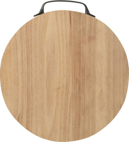 J-Line snijplank Rond - hout - naturel - small