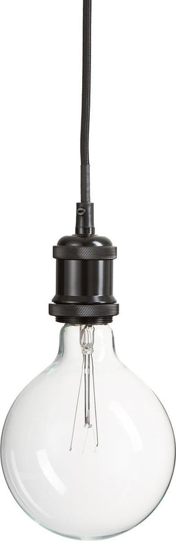 J-Line socket - metaal - zwart