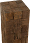 J-Line sokkel - hout - naturel - large