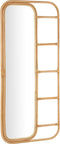 J-Line spiegel Ladder - rotan - naturel - 180 x 80 cm
