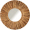 J-Line spiegel Maurice Rond - jute - bruin - small - Ø 64 cm