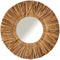 J-Line spiegel Maurice Rond - jute - bruin - small - Ø 64 cm