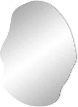 J-Line spiegel Oly - glas - small - Ø 70 cm