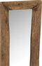 J-Line spiegel Rechthoek - hout - bruin - small - 120 x 24 cm