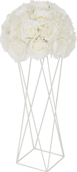 J-Line staander Kruis - metaal - wit - small - 55 cm hoog