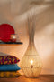 J-Line staanlamp Peer Stokjes Kokosnoot - jute - naturel