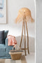 J-Line staanlamp Takken - jute - naturel