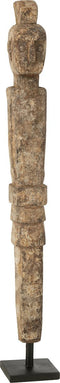 J-Line Standbeeld Lauwra - albasiahout - naturel - small