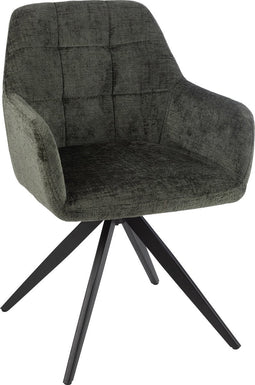 J-Line stoel Louna - ijzer/acryl - groen