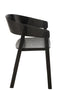 J-Line stoel Naga - essenhout/touw - zwart