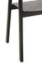 J-Line stoel Naga - essenhout/touw - zwart