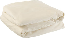 J-Line Stof Lang Velours Wit