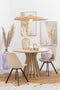 J-Line tafel Eli Mango - hout - naturel