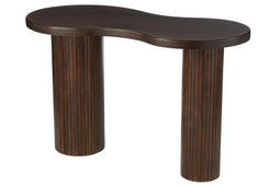 J-Line tafel Infinity mango - hout - bruin - large
