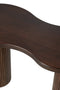 J-Line tafel Infinity mango - hout - bruin - large