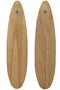 J-Line tafel Lurne - hout - naturel - set van 2