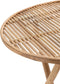 J-Line tafel Plooibaar Rond - bamboe - naturel