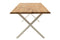 J-Line tafel Poten Kruis - metaal - wit