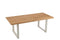 J-Line tafel Poten Rechthoek - metaal - zwart