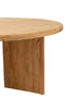 J-Line tafel Rond Teak - hout - naturel