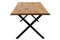 J-Line tafelblad Eik - hout - naturel - large
