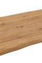 J-Line tafelblad Eik - hout - naturel - large