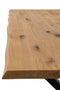 J-Line tafelblad Eik - hout - naturel - large