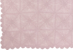 J-Line tafelkleed Mia Kant - katoen - roze