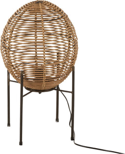 J-Line tafellamp Op Frame - jute/metaal - naturel