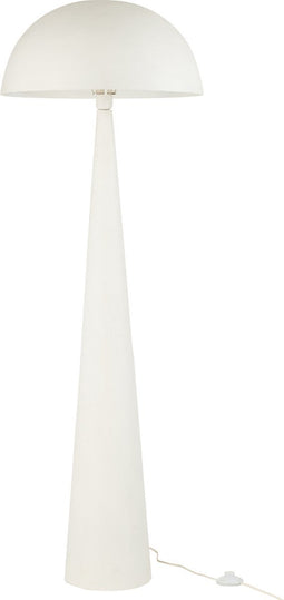 J-Line tafellamp Paddenstoel - metaal - wit - large