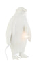 J-Line tafellamp Pinguïn - polyresin - wit - large