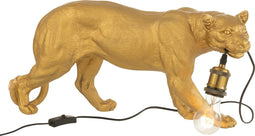 J-Line tafellamp Poema - polyresin - goud - large