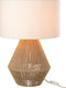 J-Line tafellamp String - jute - naturel