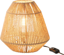 J-Line tafellamp Tina - jute - beige